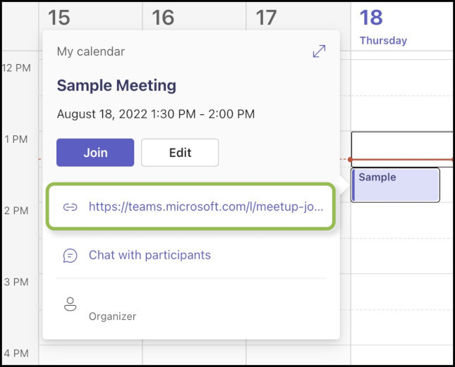 Find Your Microsoft Teams Meeting URL