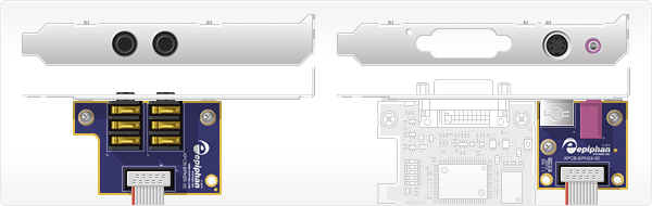 AV kit for DVI2PCIe and DVI2PCIe Duo to add TRS audio capture, S-Video capture and 3.5mm audio capture