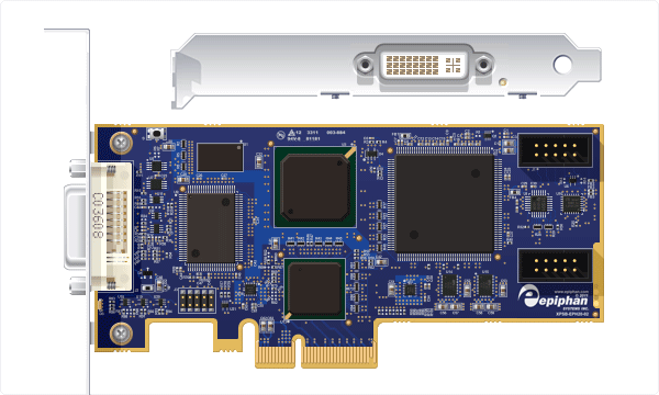DVI2PCIe internal capture card for video capture from DVI, HDMI and VGA video sources