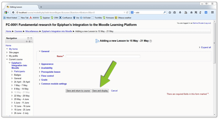 YouTube Moodle Stream 4