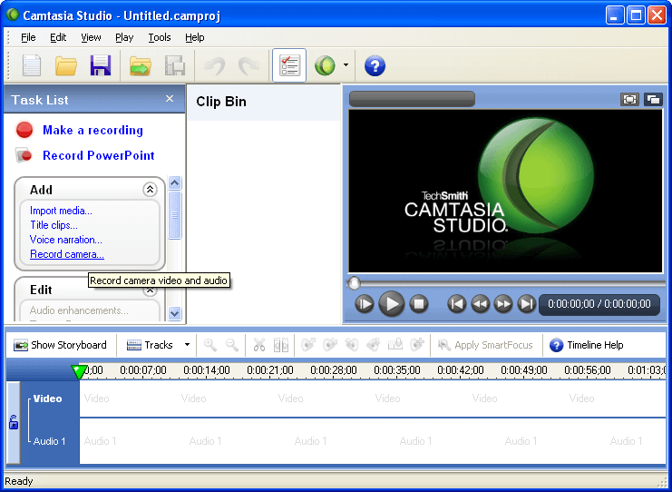 camtasia 3 save frame