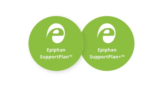 Epiphan support plans logos