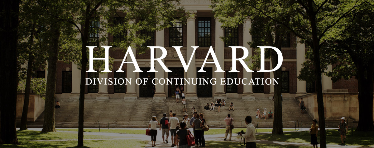 Best-in-class lecture recording at the Harvard Division of Continuing Education image