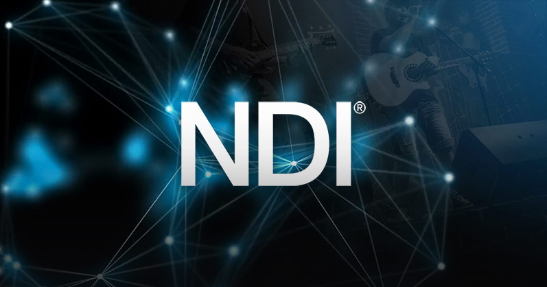 NDI® and NDI|HX for network video production image