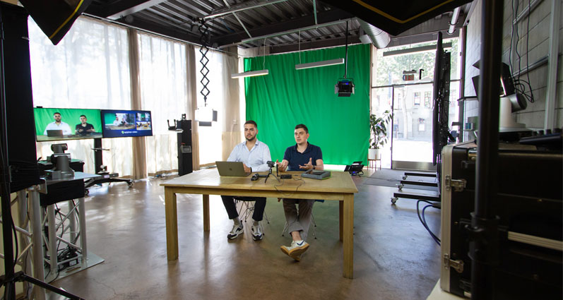 Guide to building a corporate video production studio image