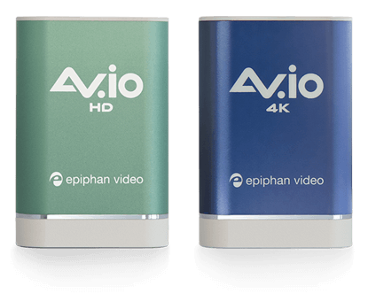 AV.io HD and 4K