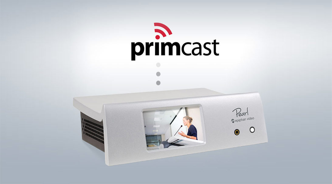 Simplify your live video streaming with Epiphan and Primcast image