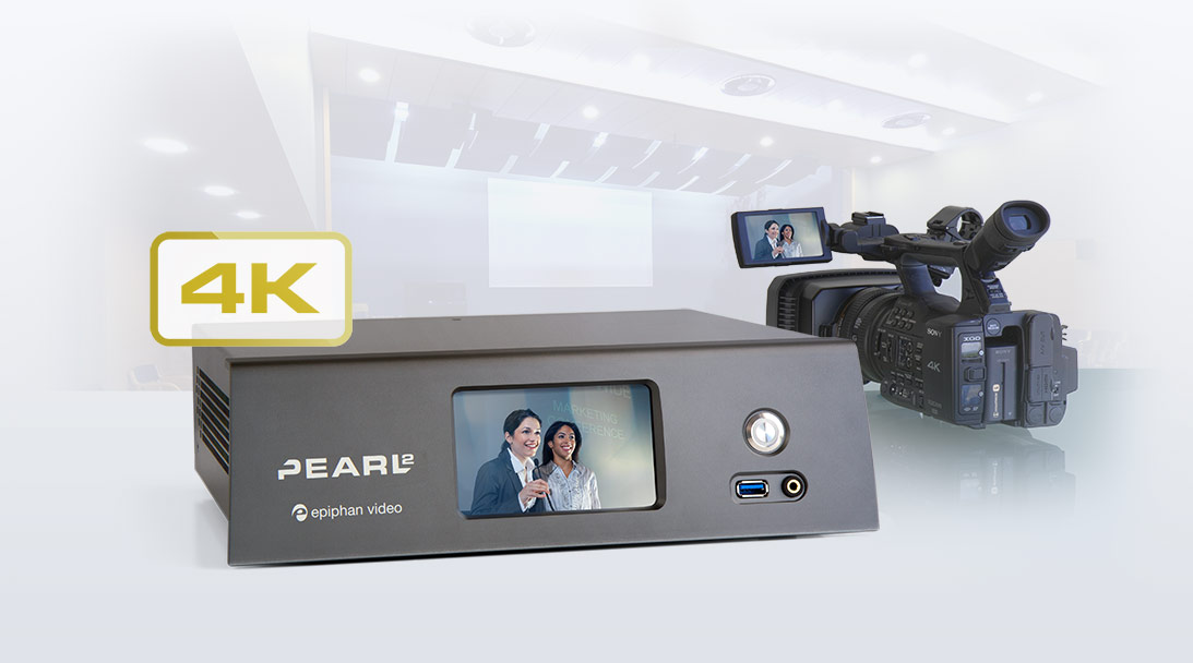 Wondering how to live stream a 4K video production? image