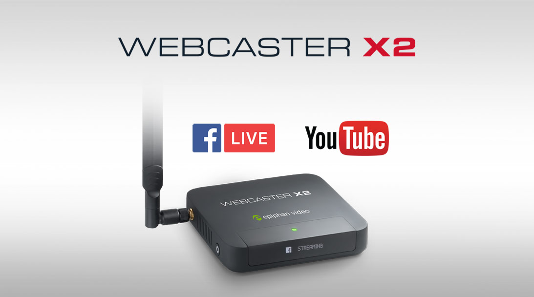 Easy video streaming in no time using Webcaster X2 image