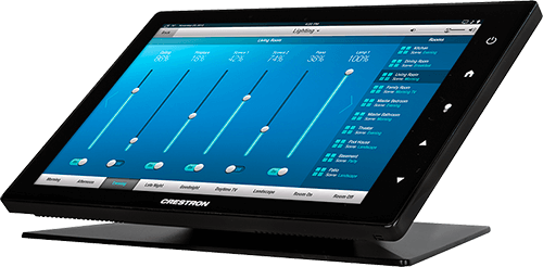 Crestron touch panel