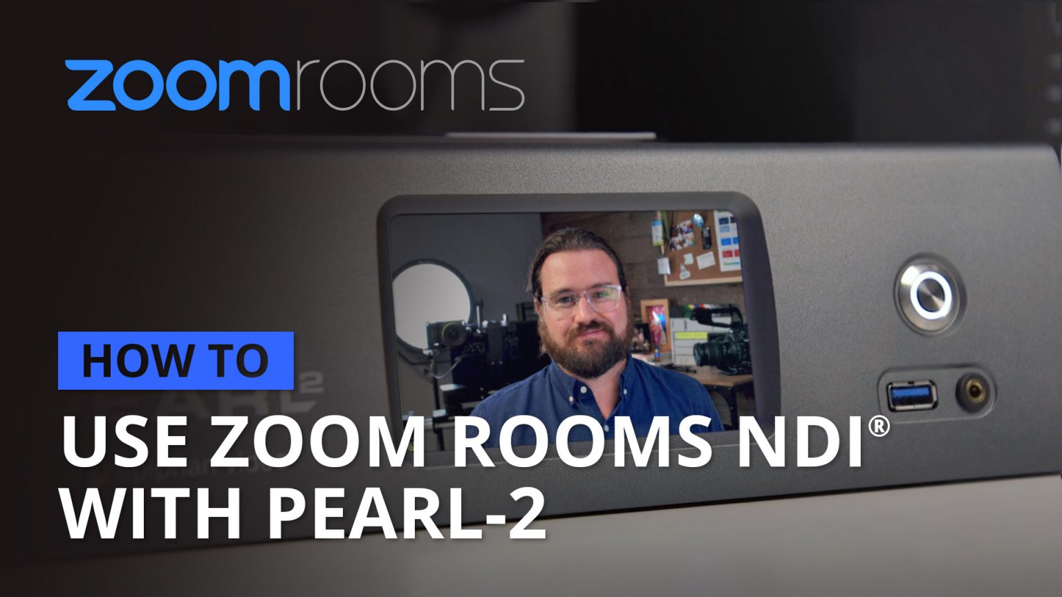Pearl2 + Zoom Rooms NDI a new way to capture sources from Zoom