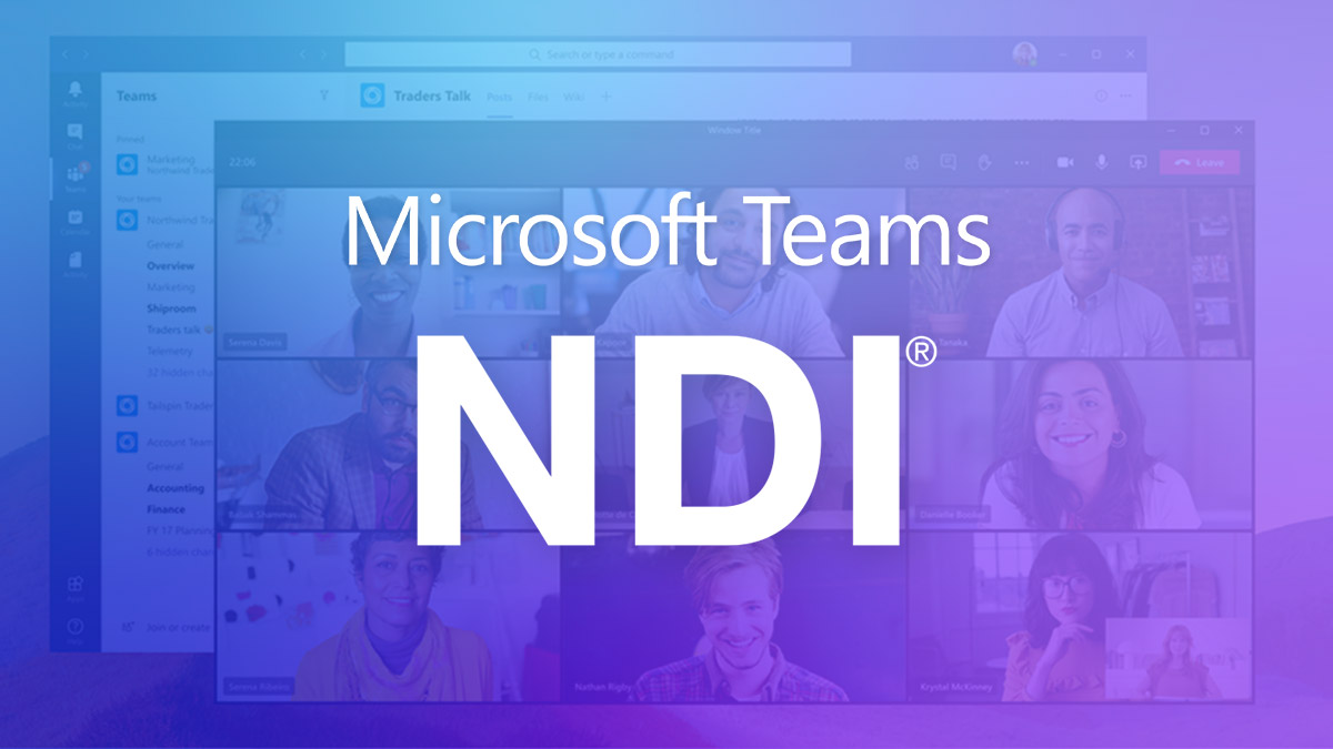 How to troubleshoot Microsoft Teams NDI image