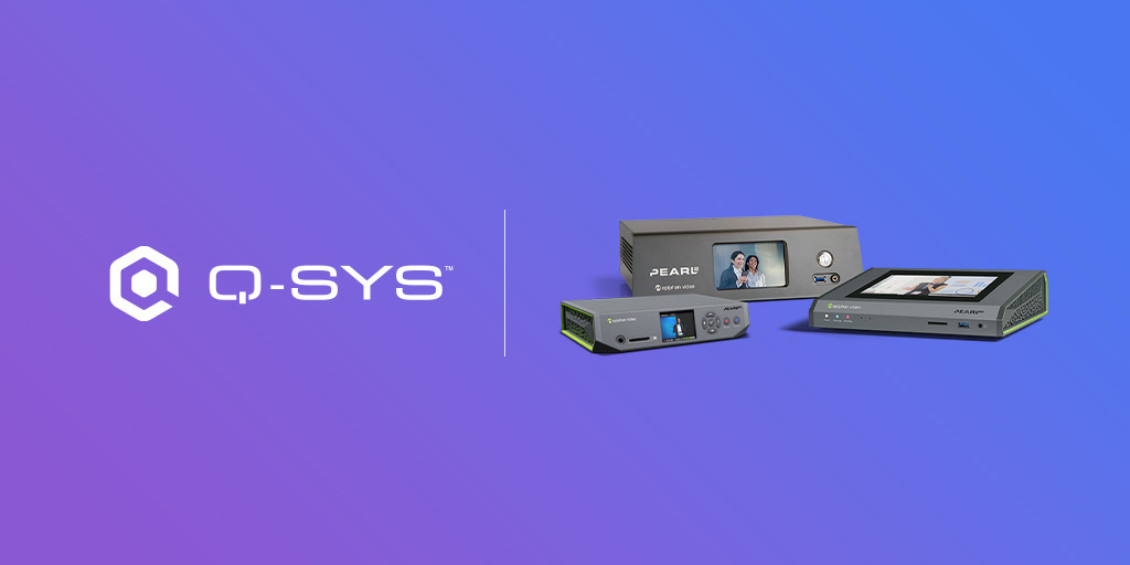Pearl video capture for Q-SYS Control Platform - Epiphan Video