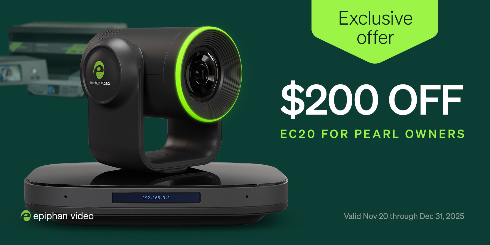 Customer Appreciation Promo - Epiphan Video